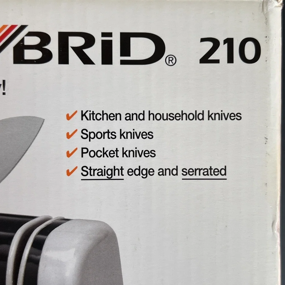 Chef'sChoice Hybrid 210 Electric Diamond Hone Knife Sharpener Model 210 EUC
